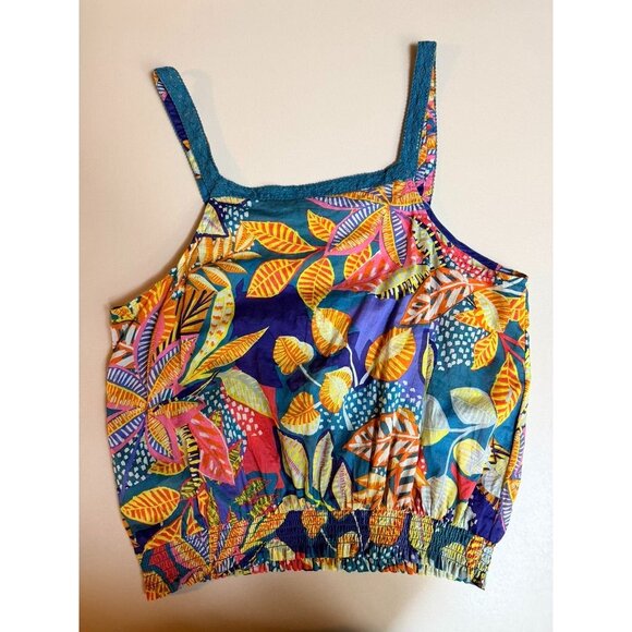 Cynthia Rowley Tropical Floral Tank – Size Large - Picture 4 of 11